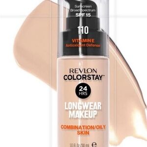 Revlon ColorStay Makeup Combination/Oily skin with SPF 15 - 110 Ivory - 1 fl
OZ
